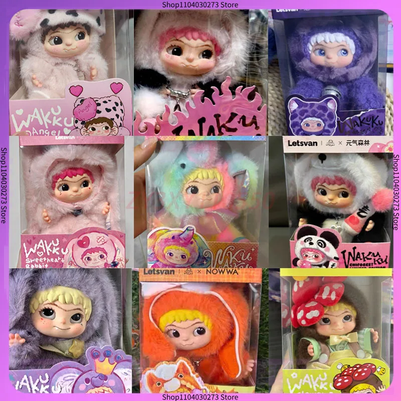 

New Genuine Wakuku Pangdada Panda Limited Edition Celebrity Inspired Hanging Charm Kawaii Birthday Collectible Gift As Boy Girl