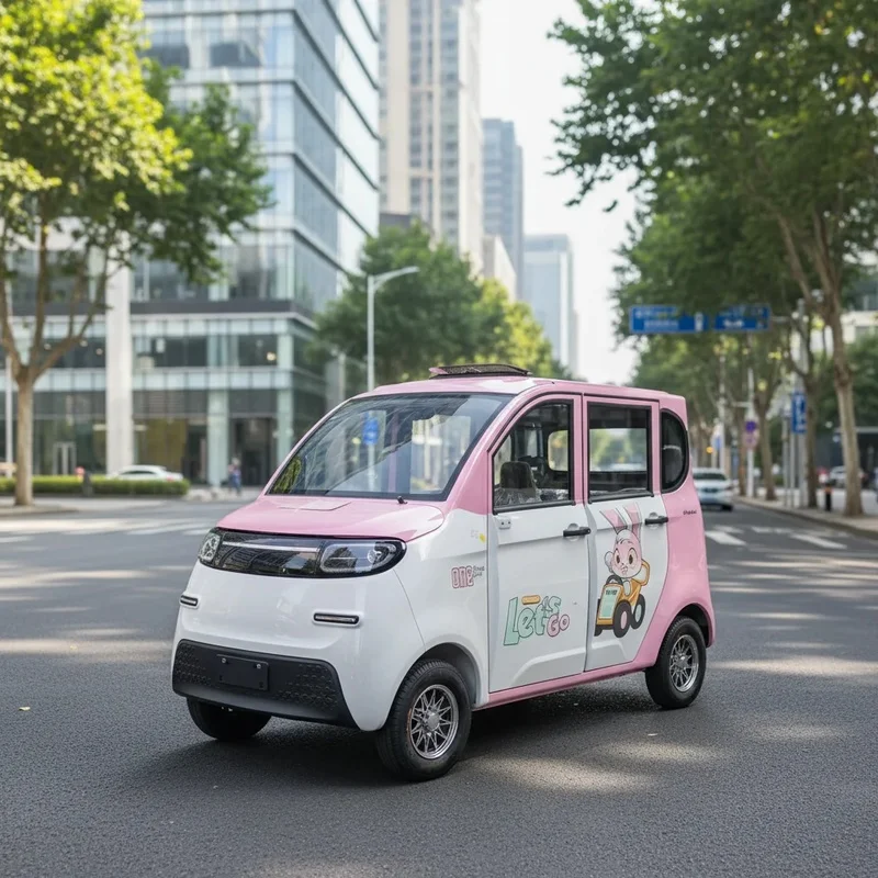 Cheap LTL EV 4 4 Wheels Car 5 Seats 3000W 201-300km Range New Energy Adults Family