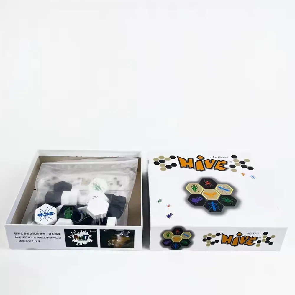 

New Hive Board Game 2 Players Family Party Parents With Children Funny Game Entertainment Made High Quality Wooden Friend Gift