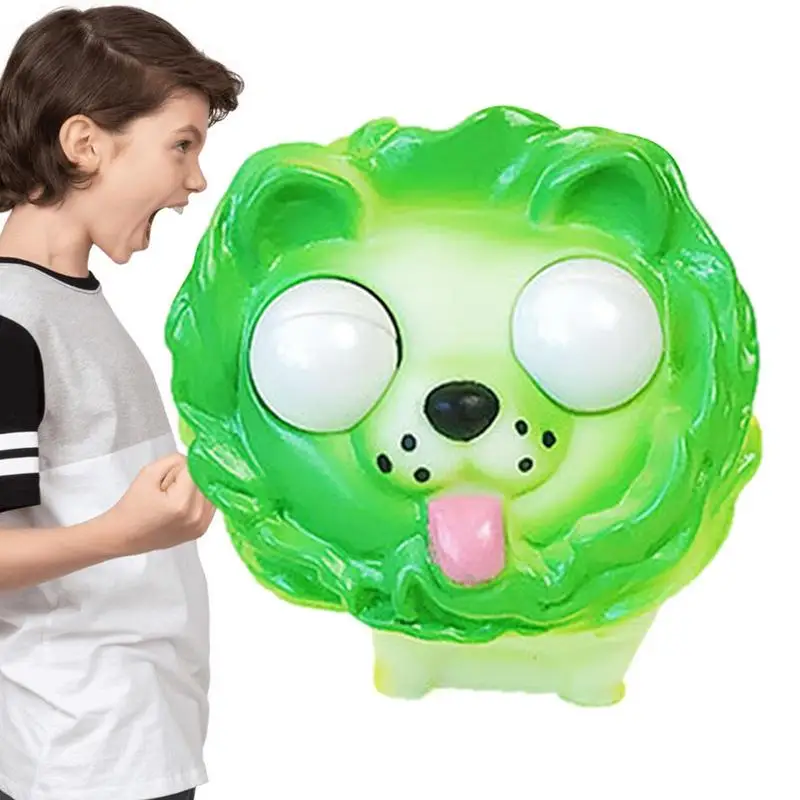 

Kids Squeeze Toys Squeeze Toy With Pinch Eyes Portable Soft Squeeze Sensory Toys In Panda/Watermelon/Cabbage Dog Shape For Kids