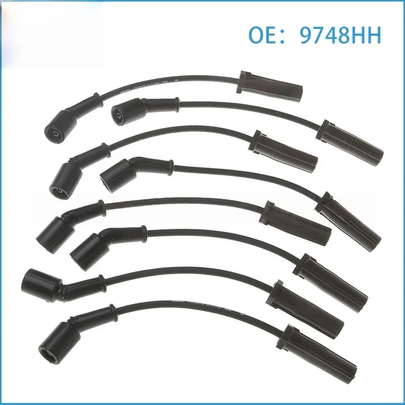 UXCELL 8Pcs 9748HH 19351572 Spark Plug Ignition Wires Kit for Chevrolet Avalanche 1500