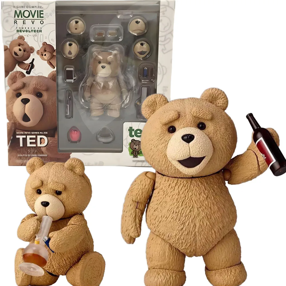 

Original box Ted Teddy Bear Anime Figures High-quality Assembly MODEL KIT Action Figure Collection Holiday Gifts kids Toys
