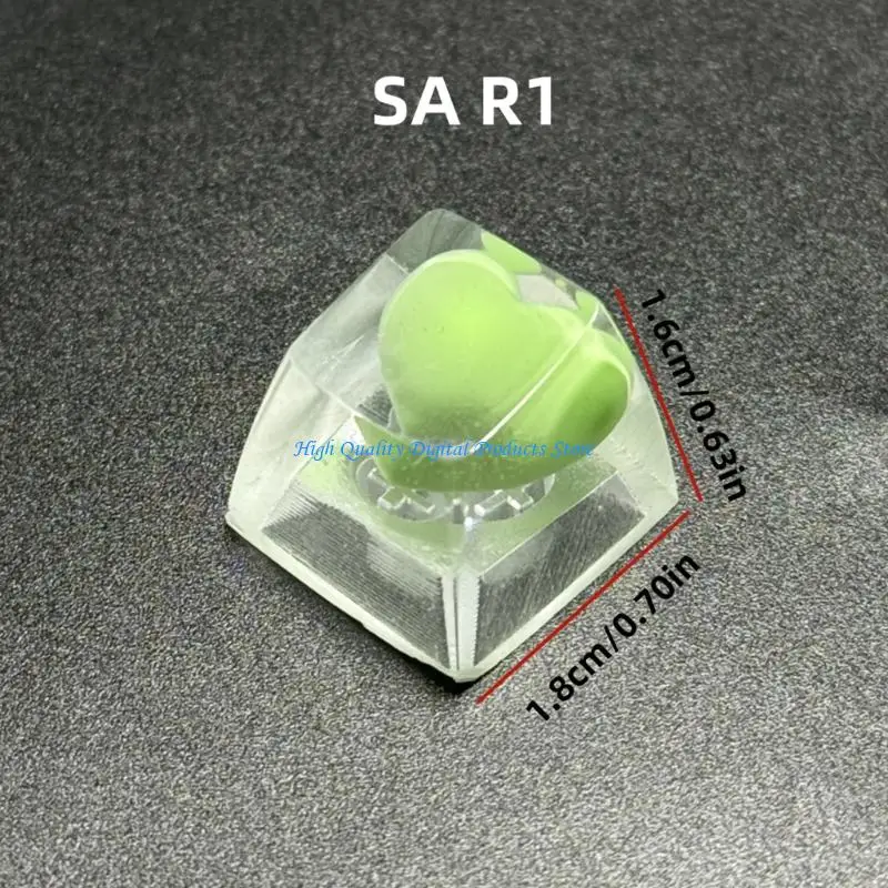 U2JE Hartvormige Keycap Handmade SA -profiel voor mechanische toetsenborden MX -schakelaars