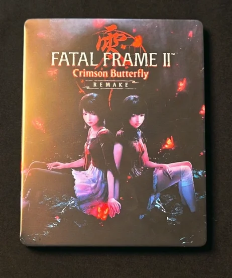 

FATAL FRAME II Crimson Butterfly REMAKE Sis Edition Steelbook FantasyBox (Customization,Steel case,Game CD not included)