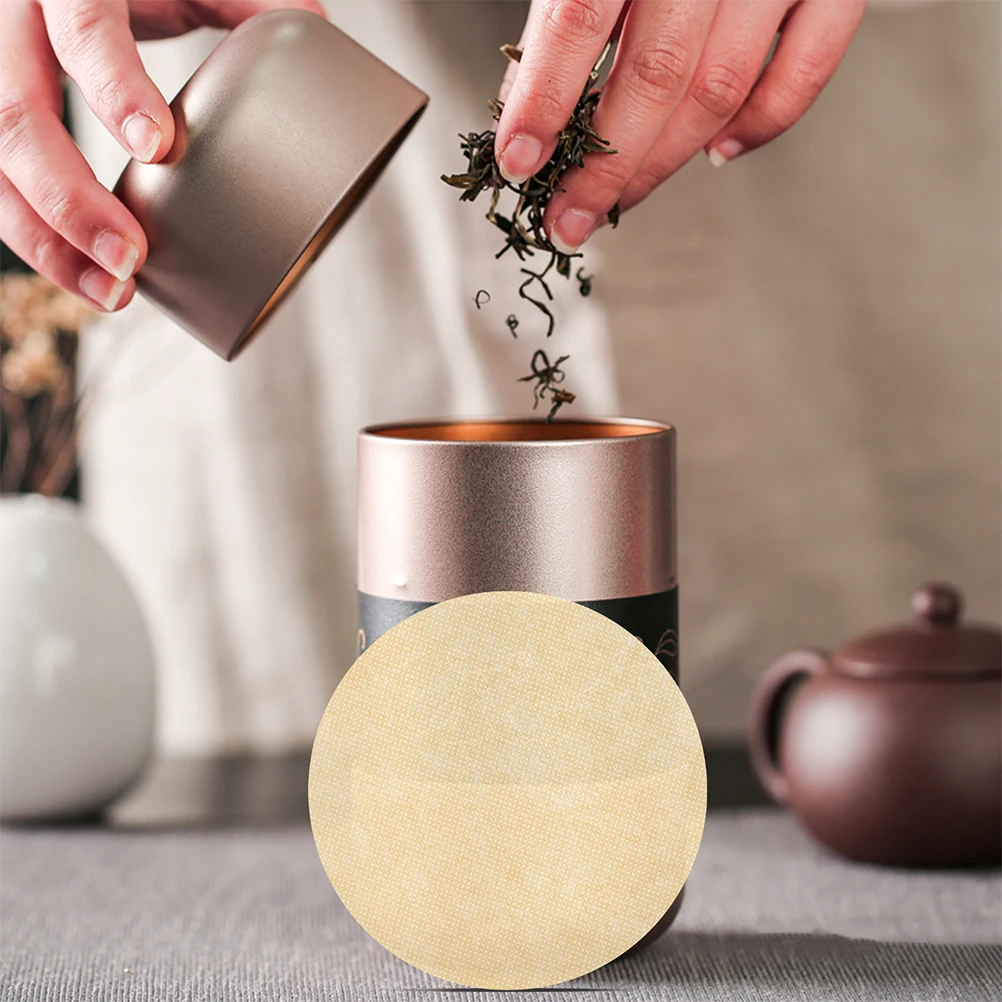 

1 Set Tea Lid Fabric Reusable Leak-Proof Food Storage Bottle Cover Sealing Material For Home Camping Kitchen Supplies Glass