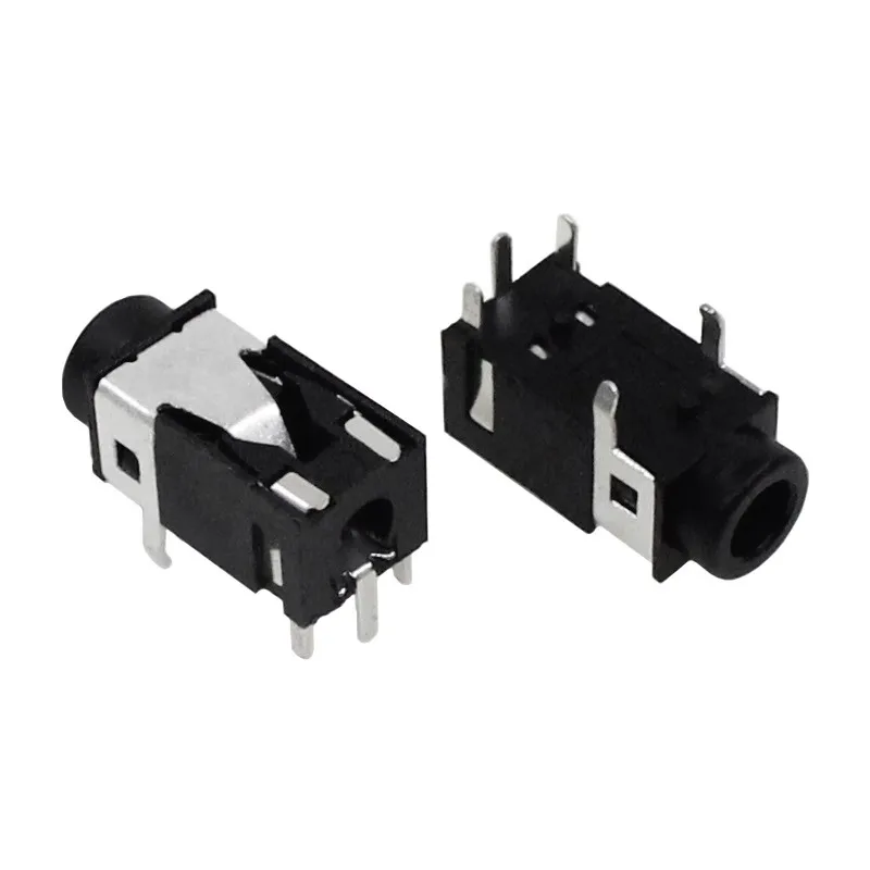 10 teile/los pj322 3,5mm weiblicher Audio anschluss 5 Pin SMT Kopfhörer buchse Buchse PJ-322 PCB Mount Stereo-Buchse