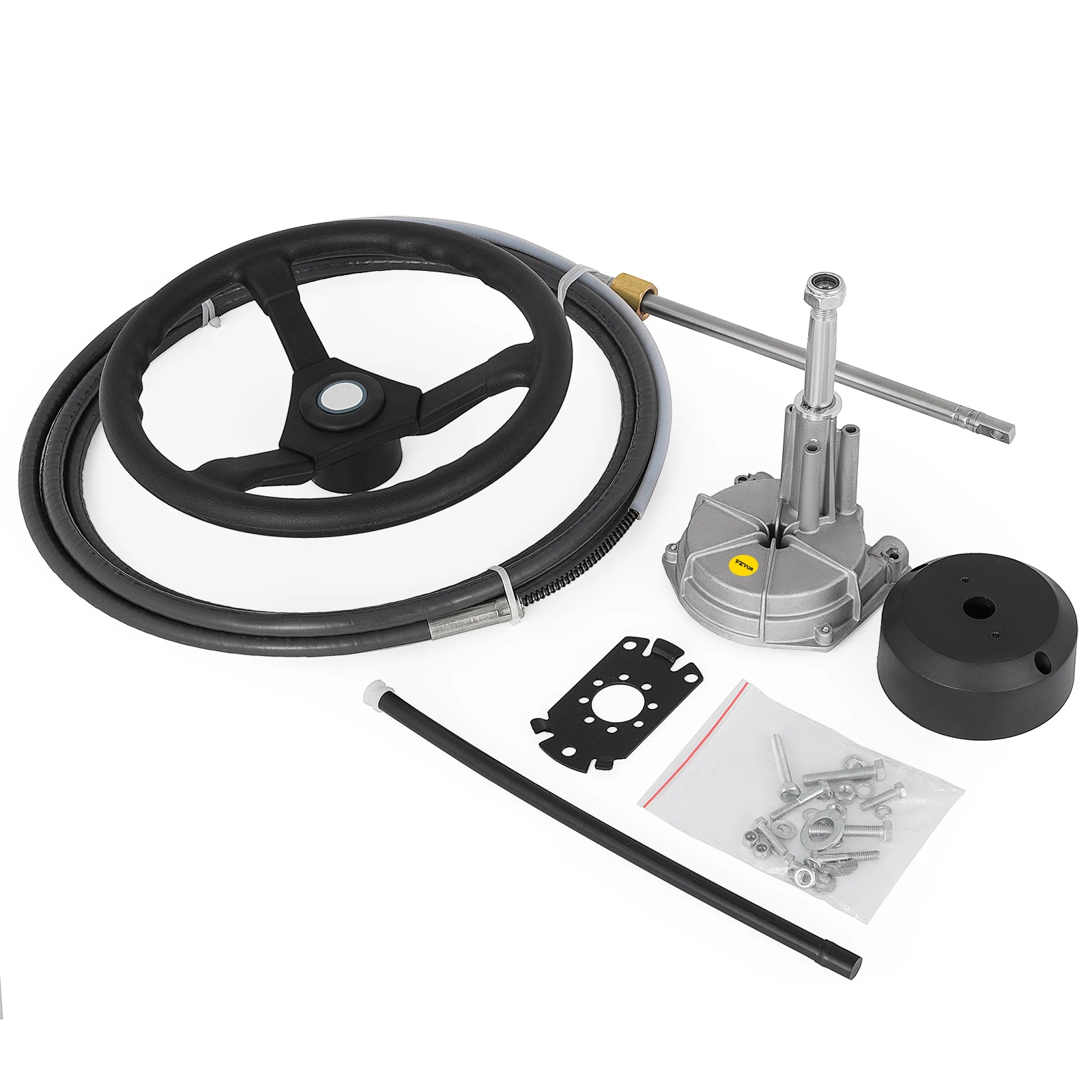 VEVOR SS13712 12 QUICK CONNECT ROTARY STEERING PACKAGE WITH 13