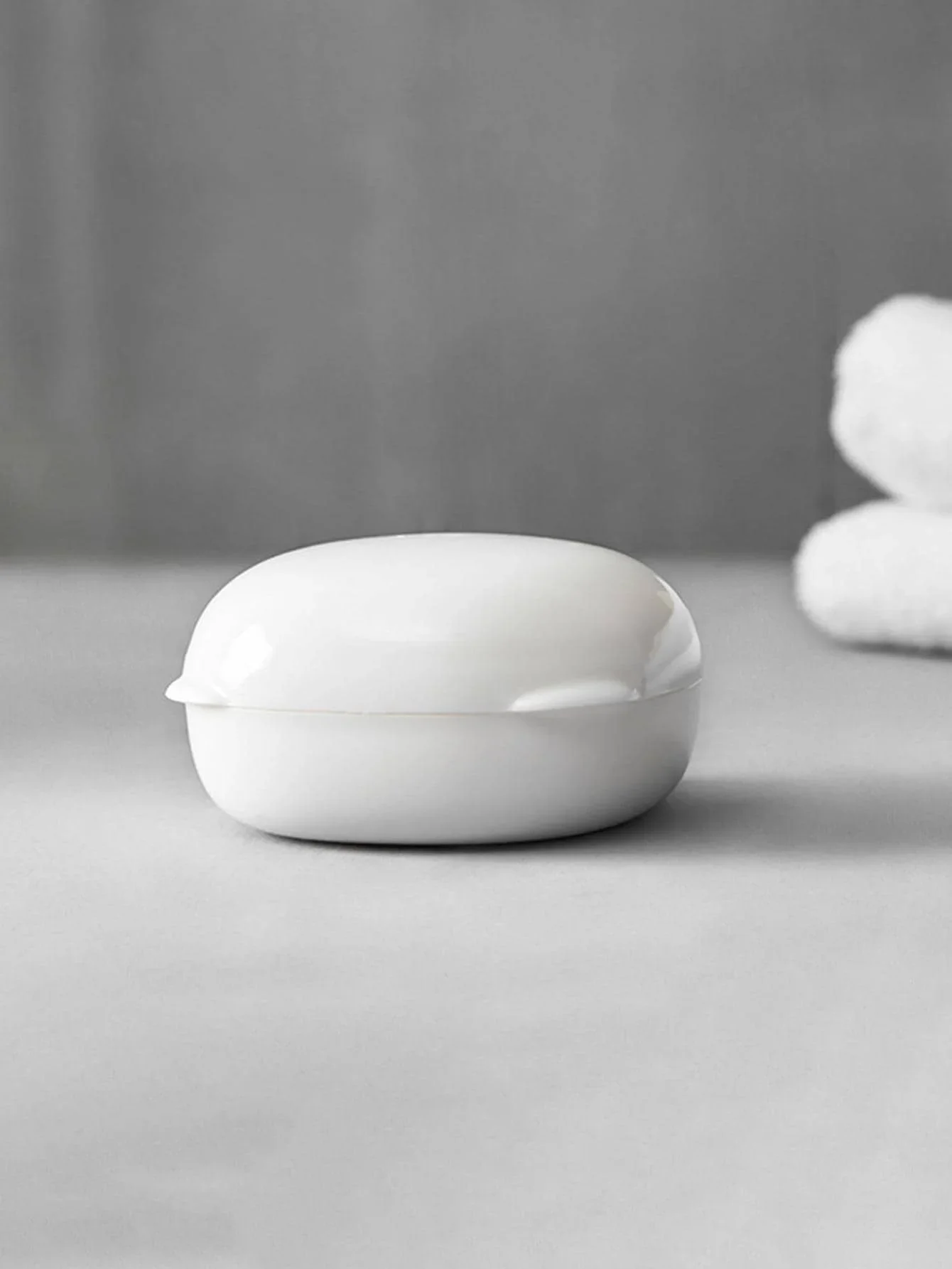 1 scatola di sapone da viaggio mini scatola di sapone portatile creativa con coperchio scatola di sapone sigillata impermeabile con coperchio