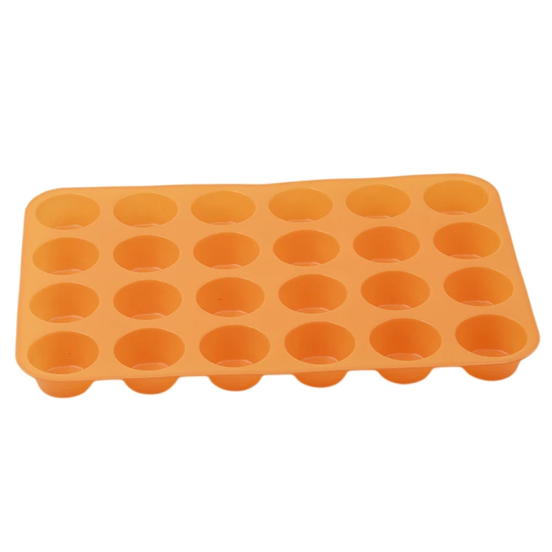 24 Holes Mini Muffin Cake Mold Silicone Non Stick Cupcake Pancake DIY Mini Chiffon Chocolate Tray Mold