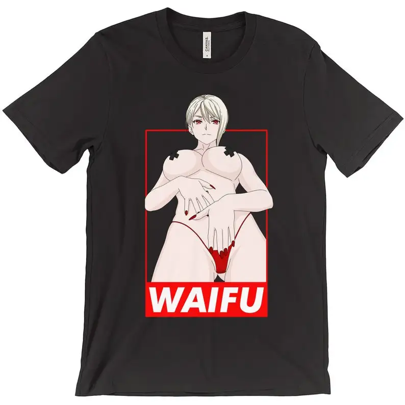 Anime Waifu Alice Ecchi, Sexy, Lewd, Fetish T-Shirts