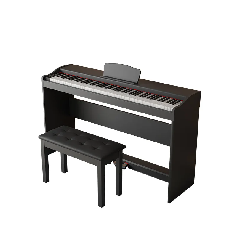 

88-Key upright electric piano, intelligent digital home multi-function adult electronic piano