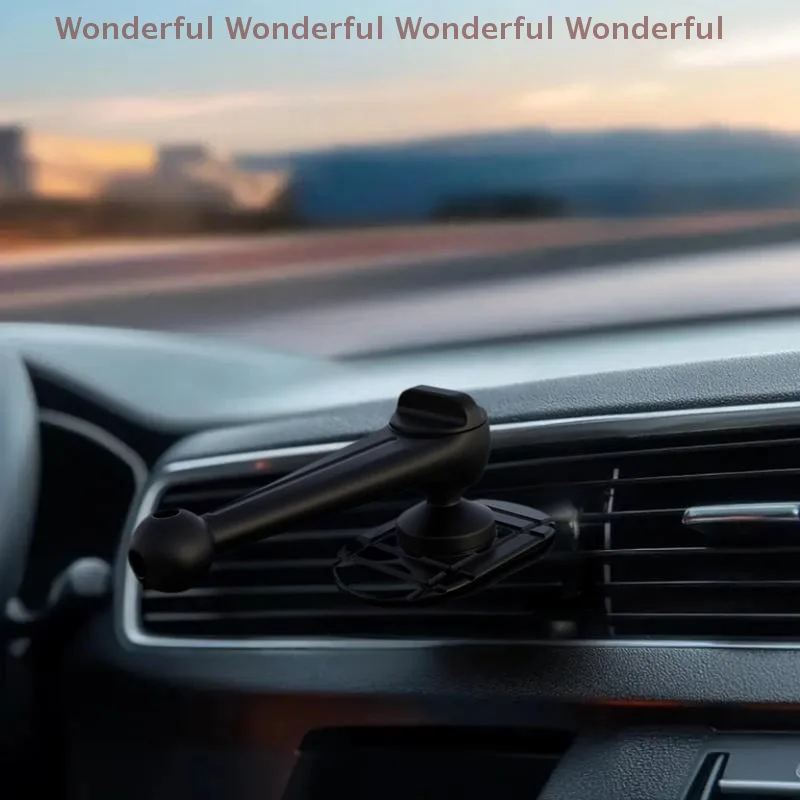 

Mobile Phone Holder for Car Dashboard - 360-Degree Rotating Feature, 17mm Ball Head Base Mount