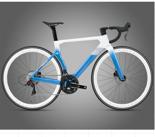 

*T8-Disc Brake RS-24Speed Carbon Fiber Road Bike Carbon Wheel