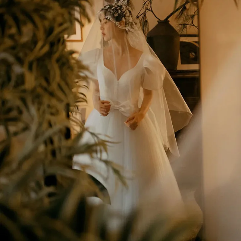 J27 vestido de noche francés para mujer