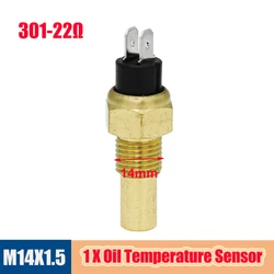 12V/24V Temperature Sensor 1/8 NPT for Car Truck Gauge Auto Temp Meter 362-20Ω 301-22Ω Stainless Steel Unit Sending Sender M14