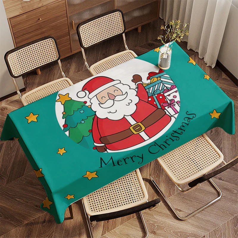 Baby Cold Snowflake Tablecloth Restaurant Kitchen Tablecloth Living Room Home Decoration Rectangular Party Decoration