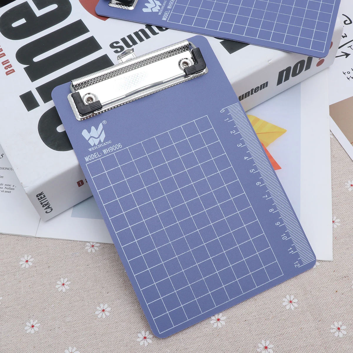 3 buah tempat pensil Folder tagihan papan klip tempat kertas catatan bening untuk profil anak laki-laki