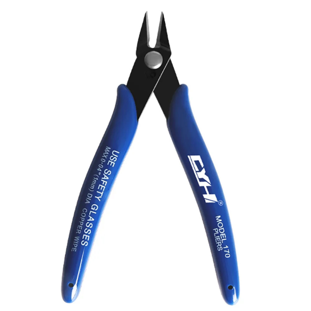 170 Clamp DIY Diagonal Pliers Side Cutting Nippers Wire Cutter 3D Printer Parts Cut Line Multitool Stripper Knife Hand Tools