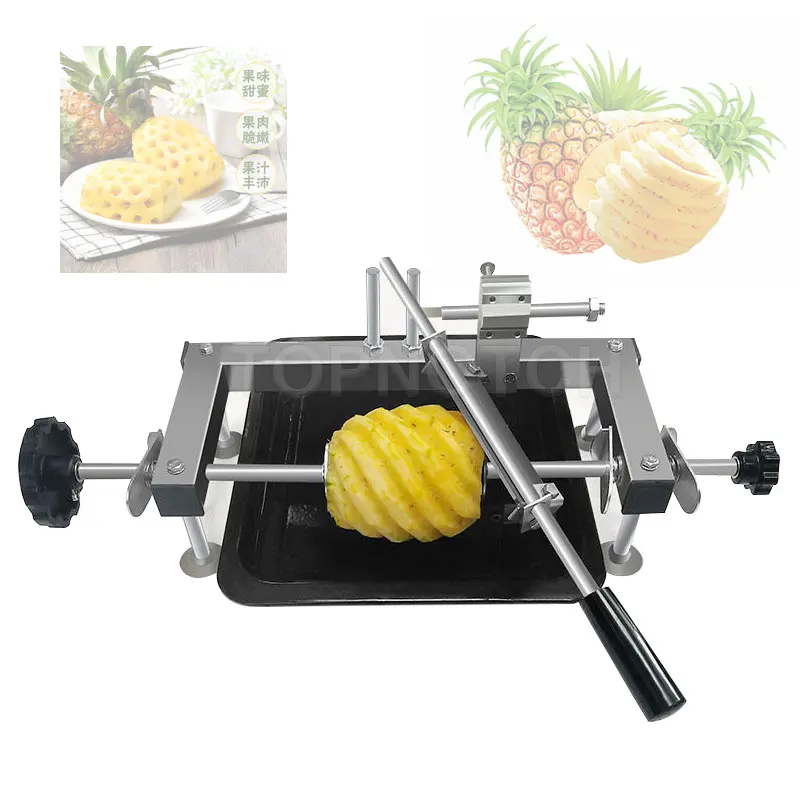 

High Quality Pineapple Peeling Machine With Replacement Blade Easy Operation Manual Fruit Peeler