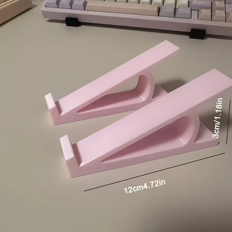 Soporte Elevador para Teclado (4 Piezas), Base Ajustable para Teclado y Monitor, de Plástico, para una Escritura Cómoda