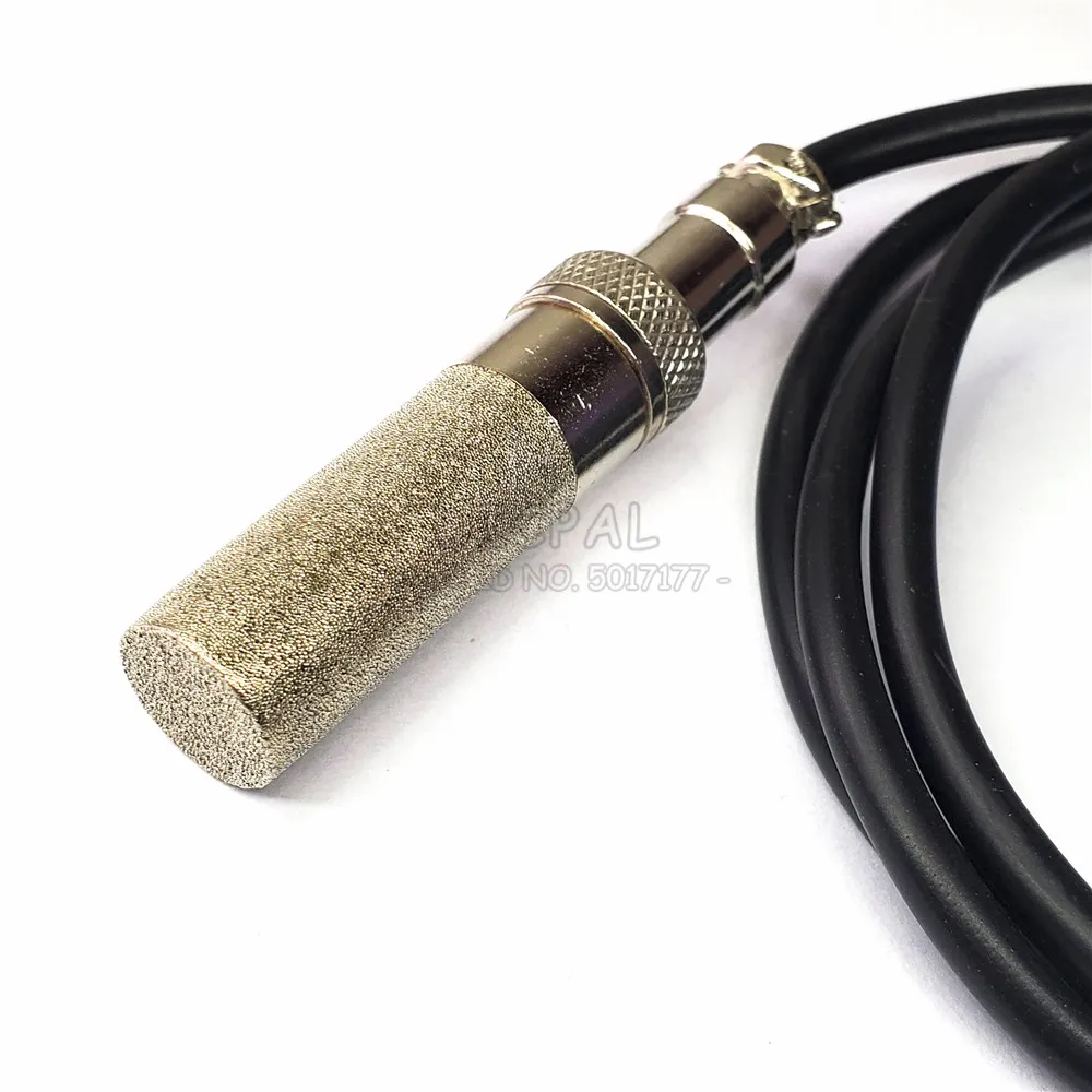 SHT30 Temperature Humidity Sensor Probe Cable Module Metal Head Digital Capacitance Sensors OEM Length I2C Output 1M 3M 5M 10M