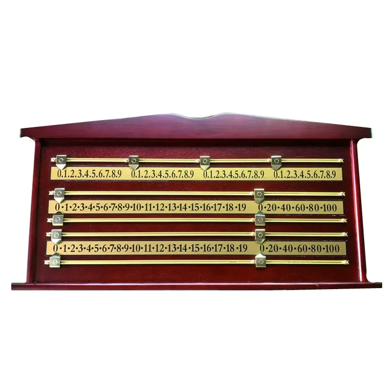 

Billiards Scoring Board Solid Wood Scoreboard Rosewood Table Tennis Scoring Board Scoring Device