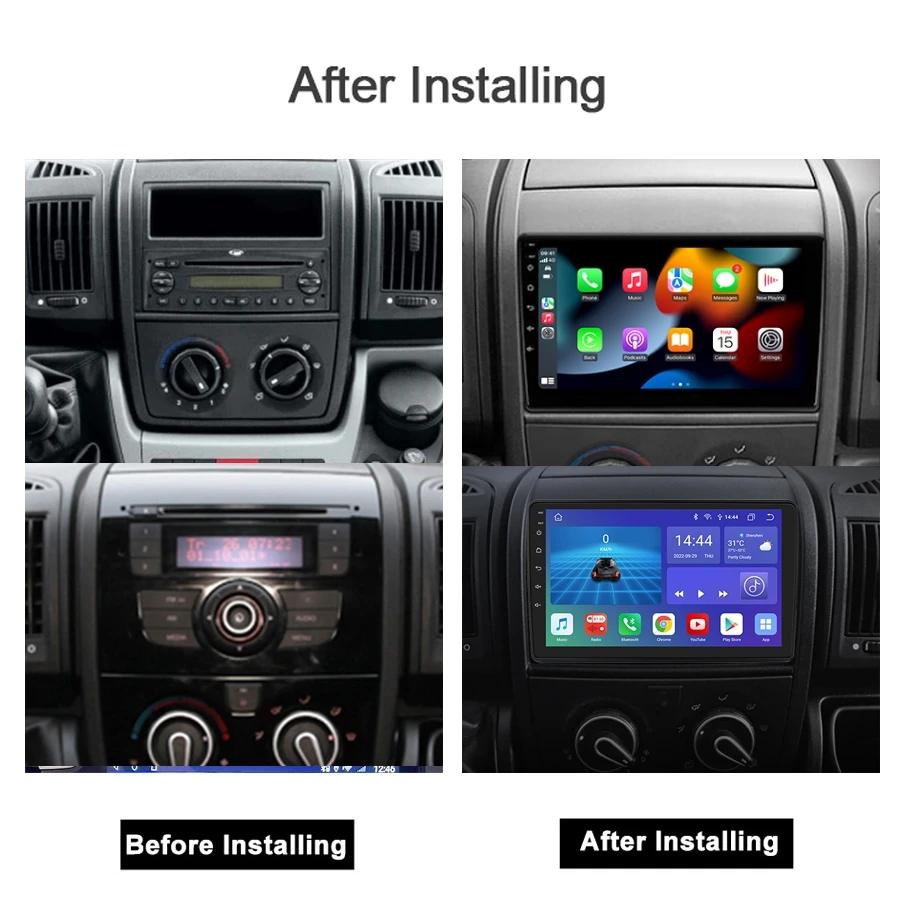 CarPlay 720P Auto Android 13 Car Radio Multimedia Player GPS Navigation 8G+256G Wifi QLED RDS For Nissan Qashqai 2021 2022 2023