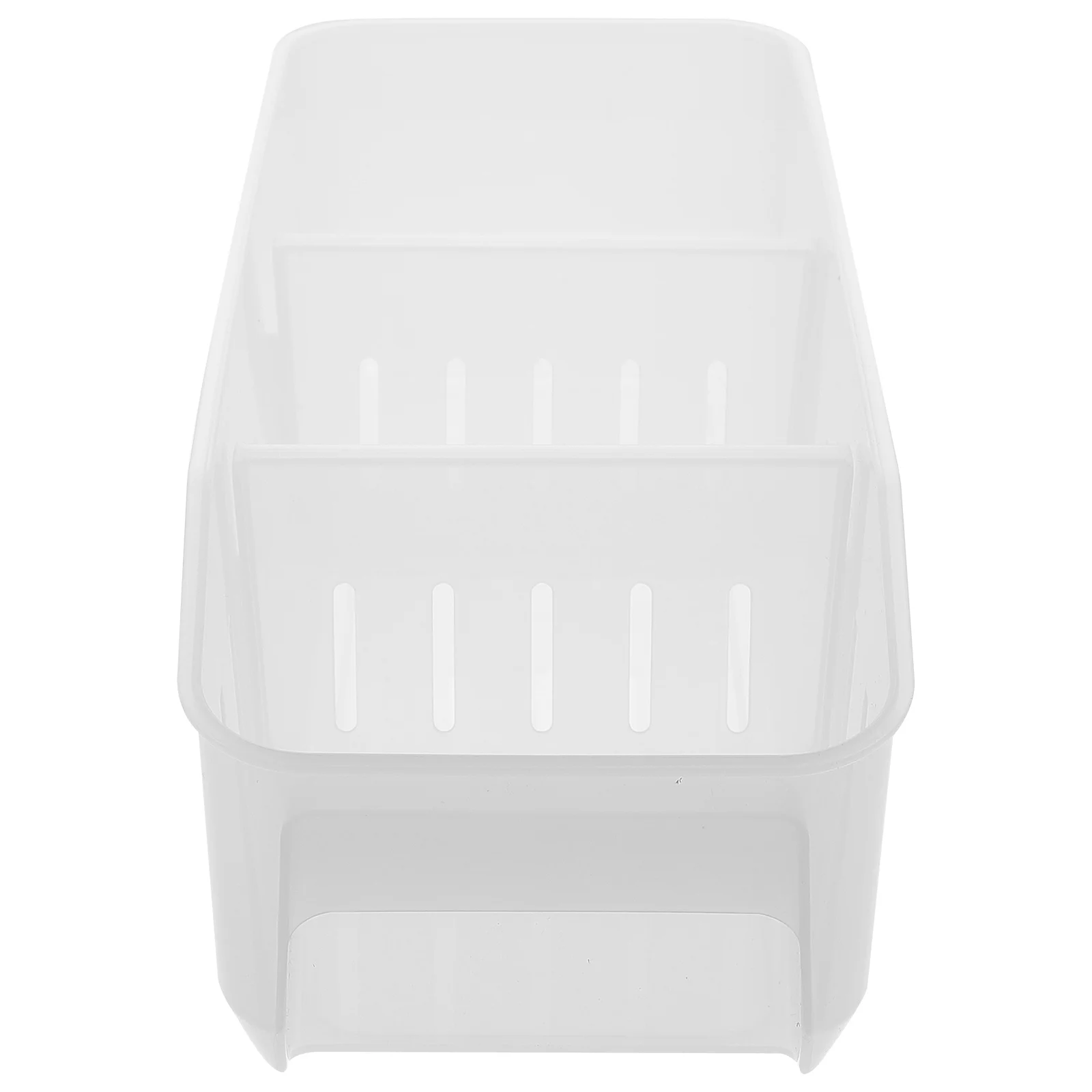 

1pc Drawer Type Storage Box Fridge Compartment Organizer Kitchen Countertop Container Pp Plastic Spices Desktop Holder