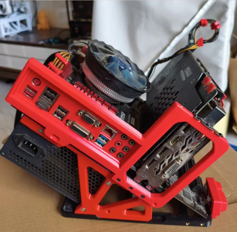Open Computer Chassis Open Computer Test Platform 3D Printed Chassis ATX, MATX, ITX Chassis