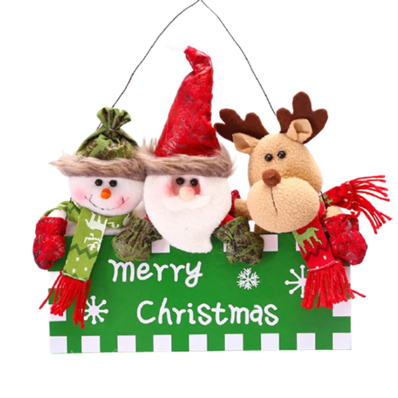 High-quality Christmas Decoration Door Hanging Decoration Exquisite and Cute Small Gifts for Giving