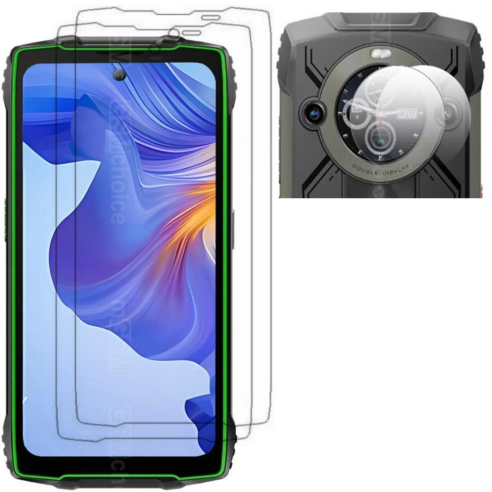 Protective Glass Cover For Blackview BV8200 Tempered Glass Screen Protector For Blackview BV8200 Camera Lens Protector
