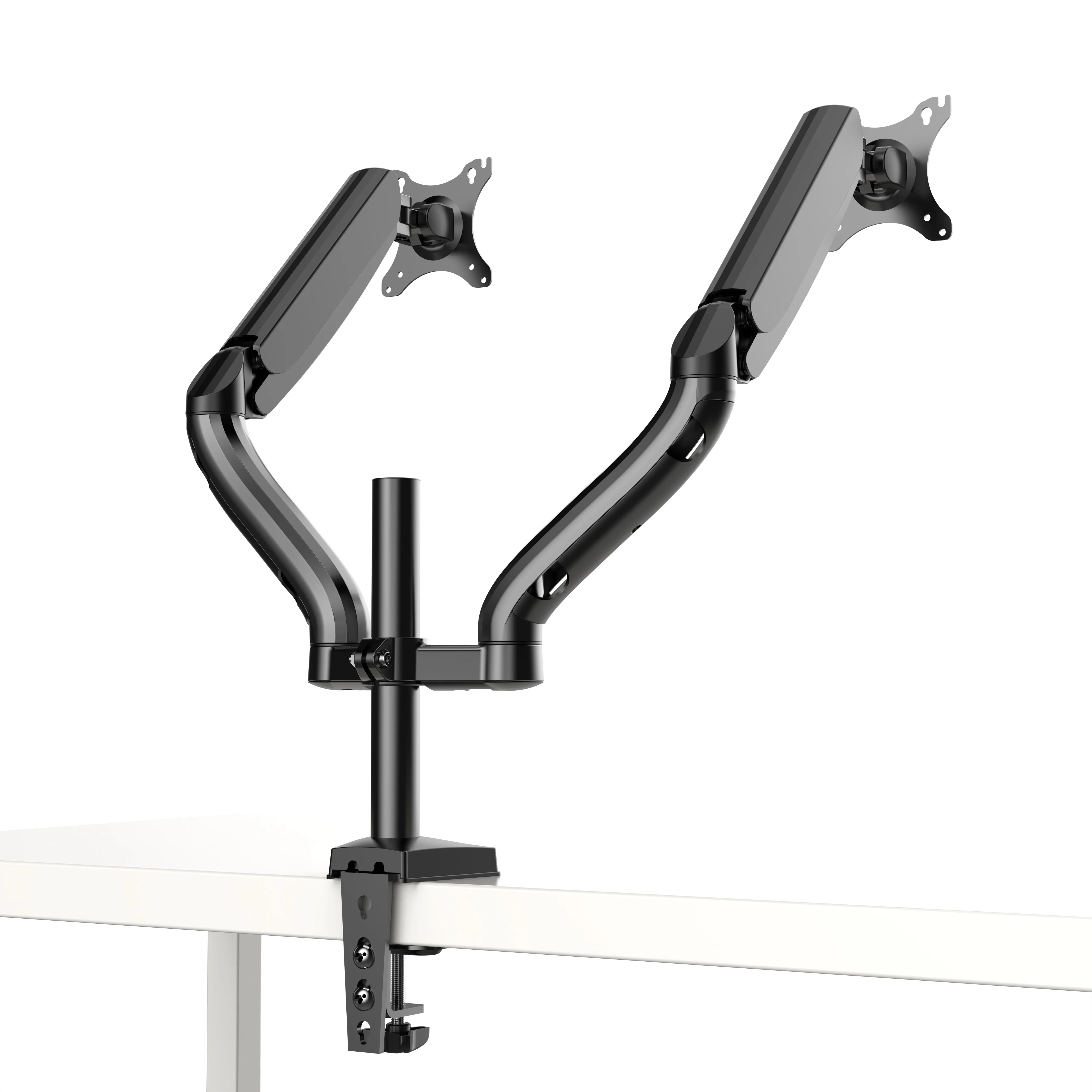 Monitors Bracket, Desktop Computer, LCD Dual Monitors, Installation Arm, Gas Spring Bracket