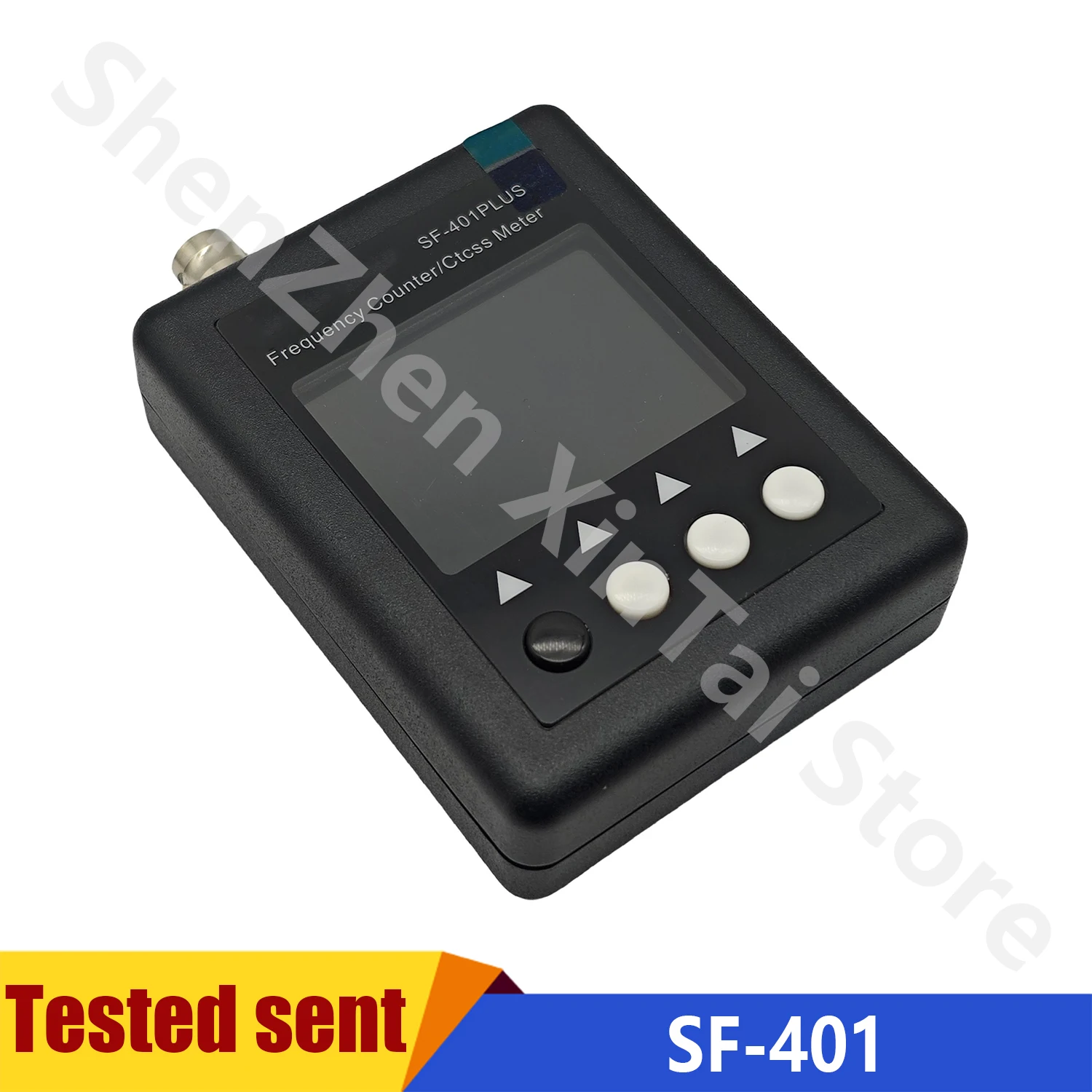 New SF-401 plus Frequency Counter 27Mhz-3000Mhz Radio Portable Frequency meter with CTCCSS/DCS Decoder