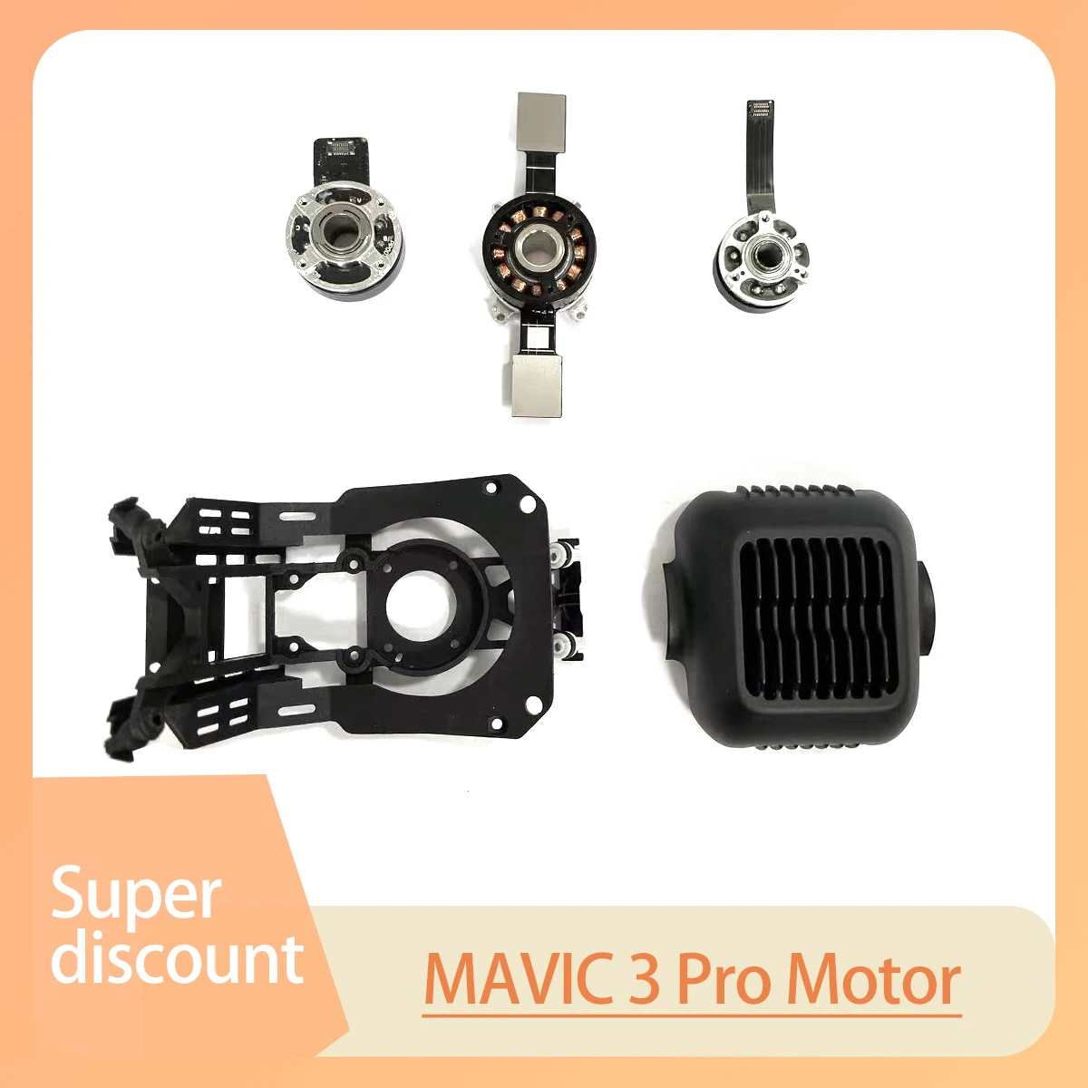 

Mavic 3pro upper and lower shock absorber bracket plate pan tilt suitable for DJI series drone maintenance spare parts