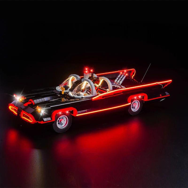 Vonado 5V LED light 76328 set suitable for Batman: The Classic TV Series Batmobile gift (including lighting accessories only)