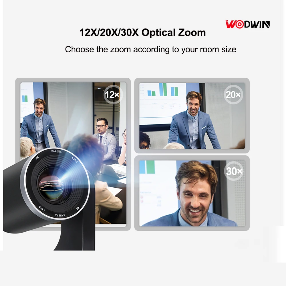 Caméra OEM Full HD 1080P60fps SDI PTZ, USB IP POE, Zoom 12X 20X 30X, système de conférence pour 18 vidéos XXX