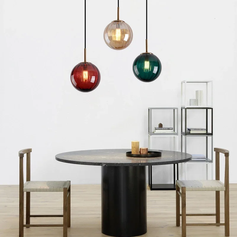 modern led pendant lights nordic glass ball lampada quarto cabeceira restaurante pendurado lampada cafe living sala de jantar decoracao da cozinha 01