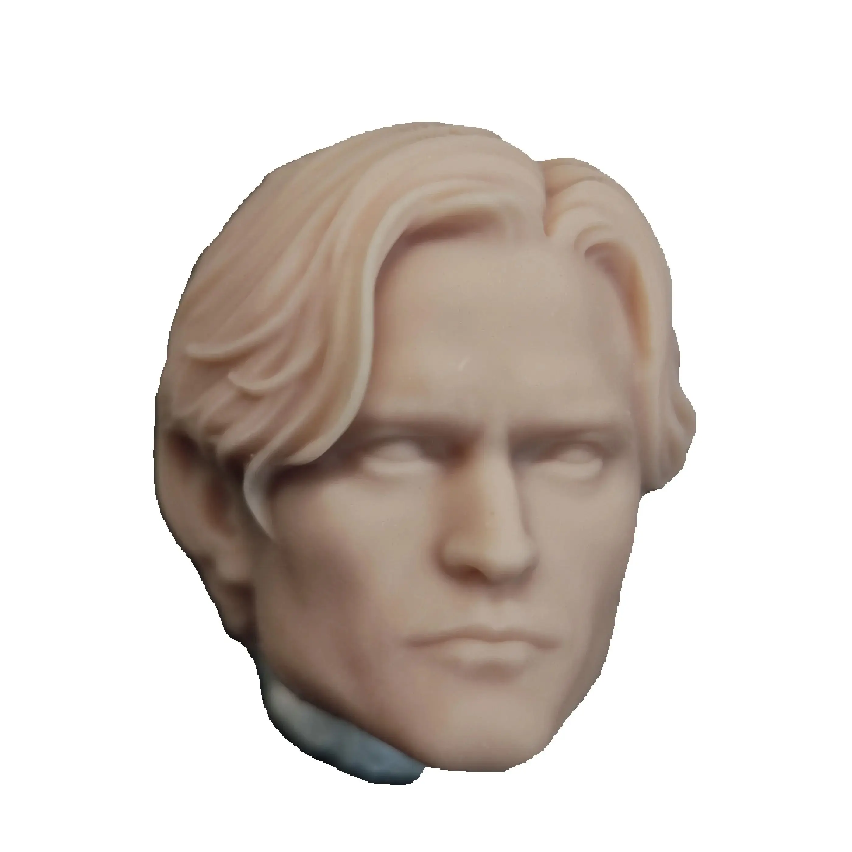 

HL1871 DIY Индивидуальные 1/18 1/12 1/10 Роберт P Брюс Ва Неокрашенная голова Скульптура для 3,75 "6" 7 "фигурки SHF ML Mafex Mez NECA Mcf