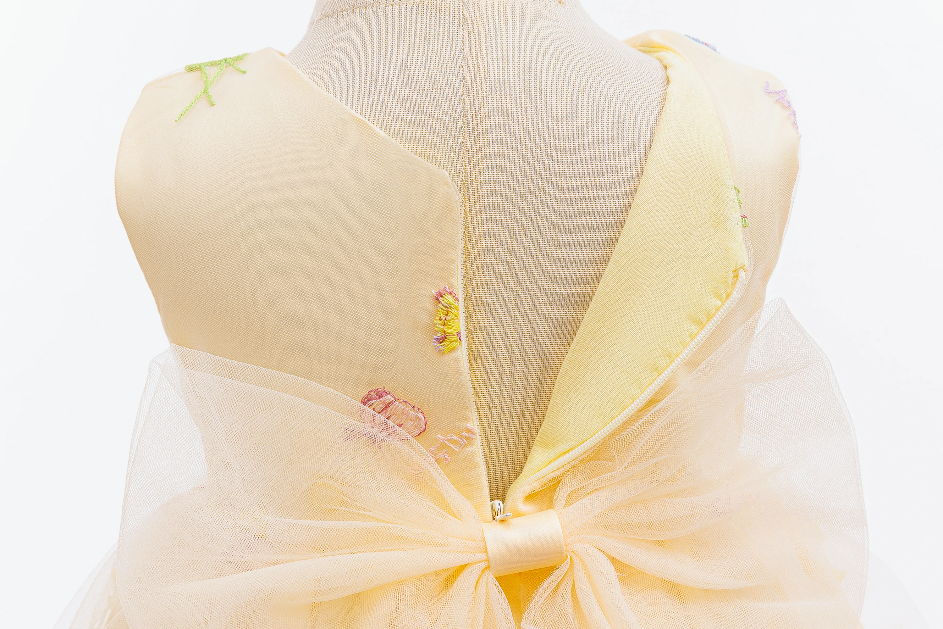 Babykleidung für Mädchen zum 1. Geburtstag, Partykleider, ärmelloses Mesh-Prinzessinnenkleid für Kleinkinder, Sommer-Hochzeitskleid, 3–24 Monate – Detail 17
