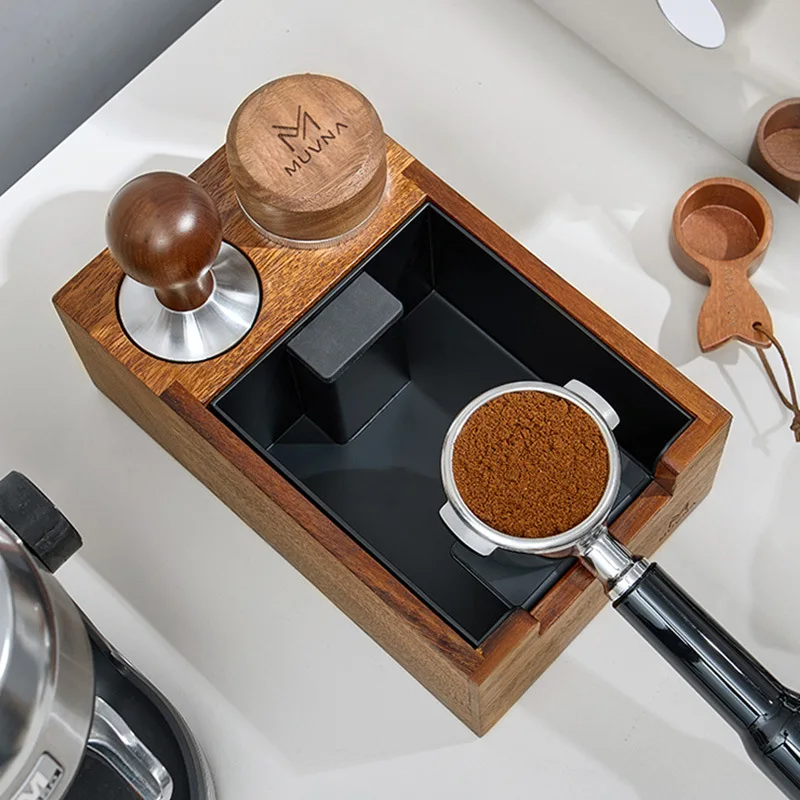 

MUVNA подставка для тампера для кофе, держатель портафильтра, основание для коробки, органайзер для инструментов для эспрессо