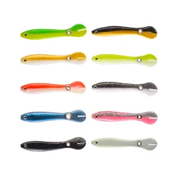 Soft Fishing Bait 2g/6g Wobble Tail Lure Silicone Small Loach Bait Artificial Baits For Bass Pike Fishing