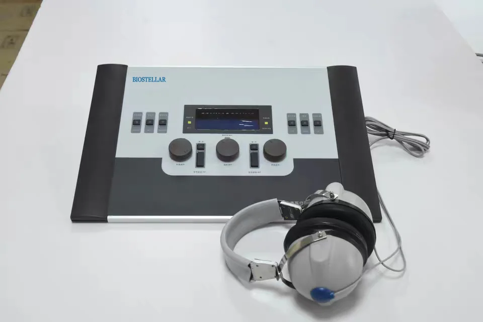 Two Independent Channel Diagnostic Audiometer Clinical Digital Economical High Precision  with CE