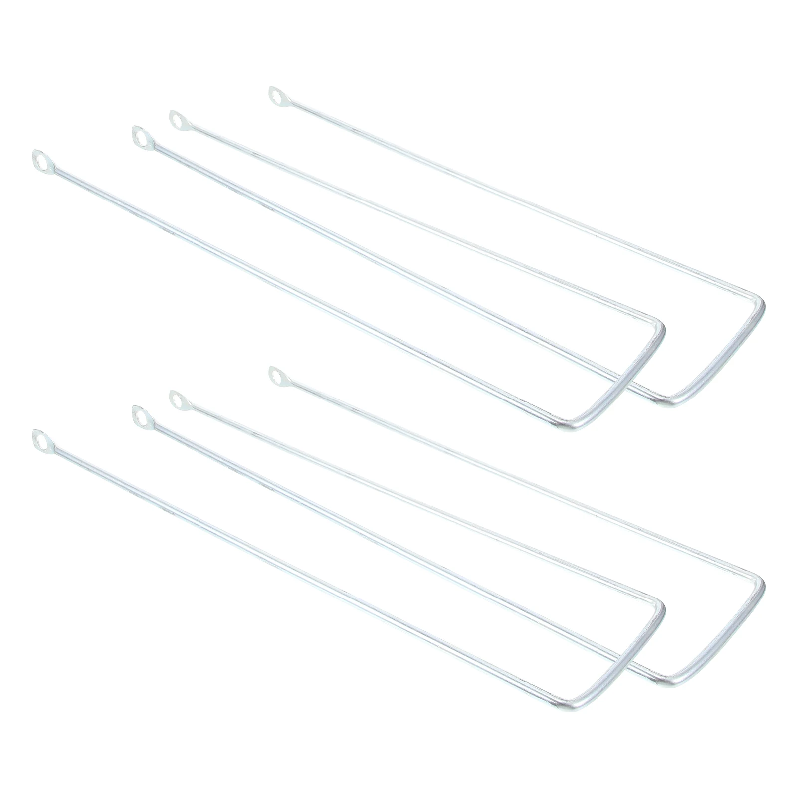 

4pcs Front Rack Iron Material Lightweight Durable Bike Front Storage Holder Easy Installation Cargo Shelf For Cycling