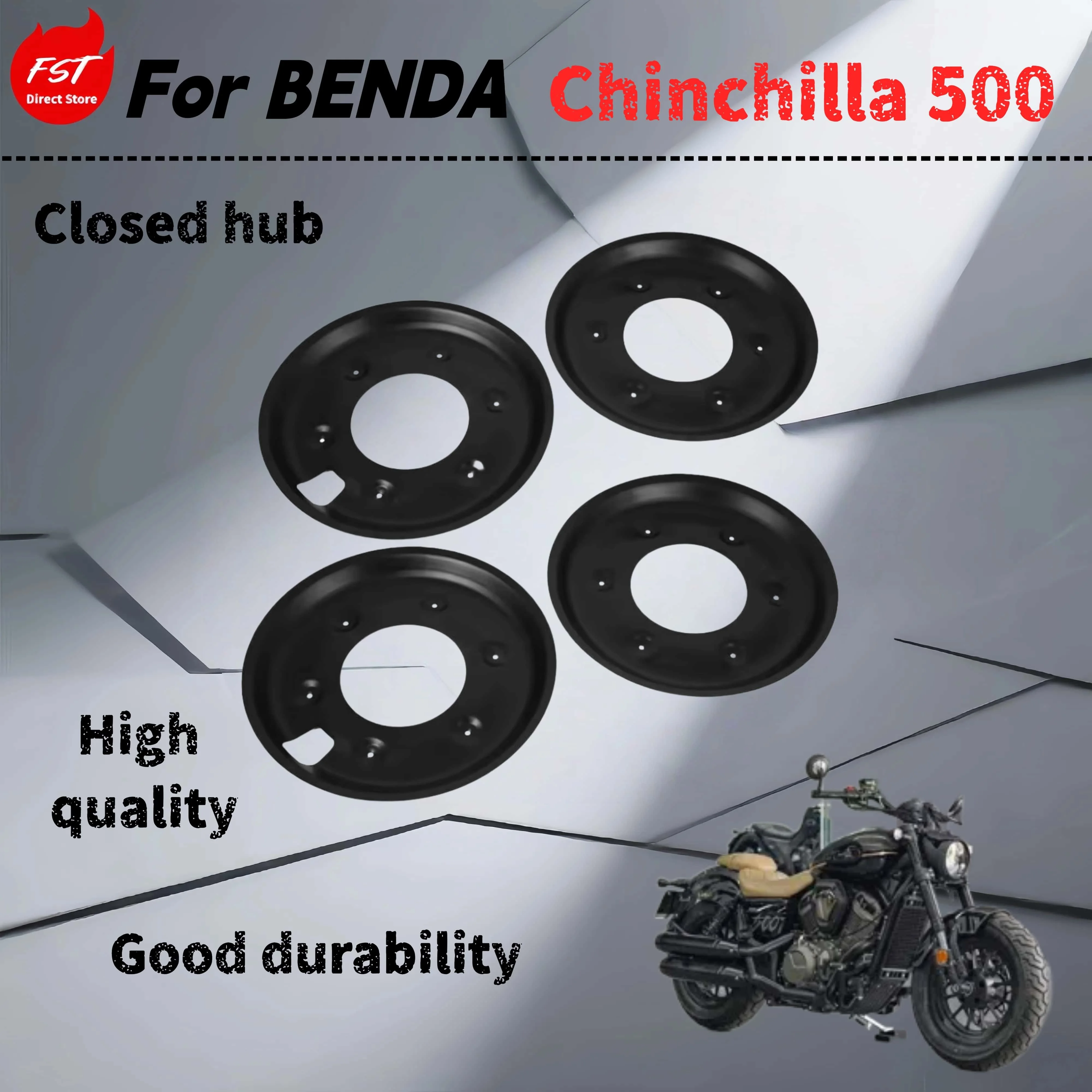 

For Benda Chinchilla 500 retrofit closed hubcap trim accessories non-destructive installation