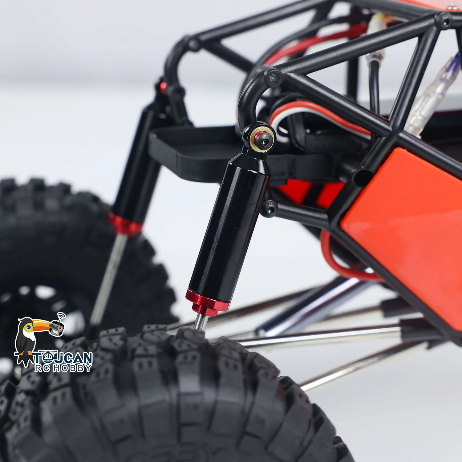 Spielzeug RTR RC-Geländewagen im Maßstab 1:10, 4 x 4 Funksteuerung, bereit zum Laufen, Rock Crawler, elektrisch lackierter fertiger LKW als Geschenk TH24039 – Detail 21