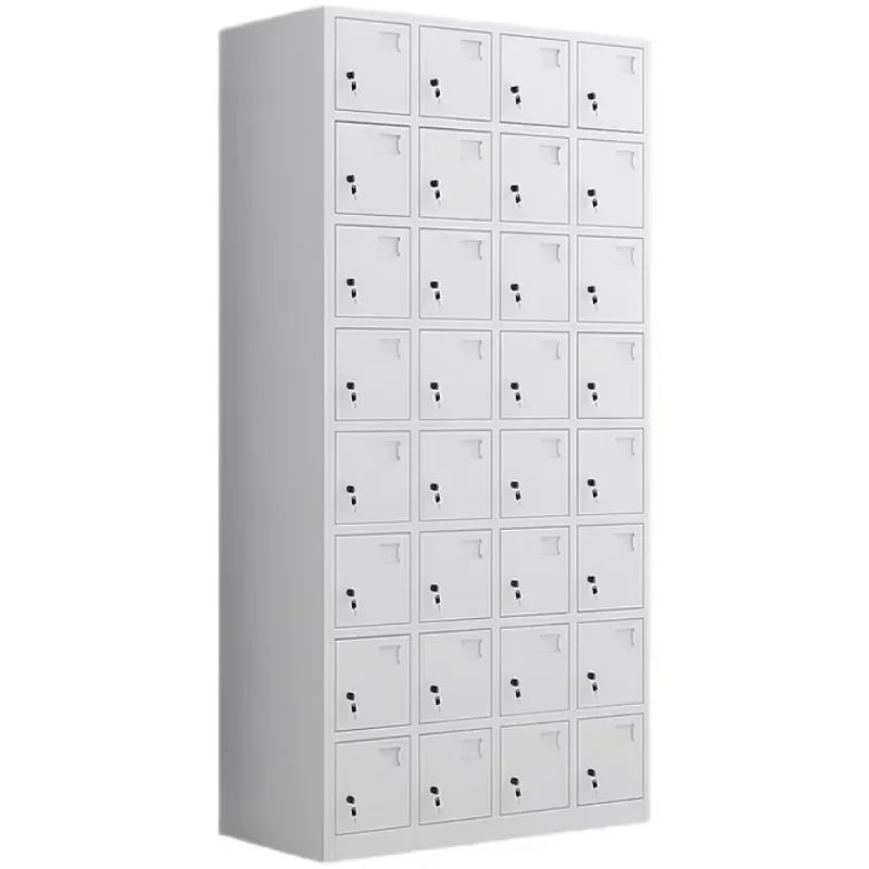 Hengli Furniture Modern 6-Door Steel Storage Locker 2-Layer Metal Filing Cabinet Key Lock for School Gym Dance Studio Home