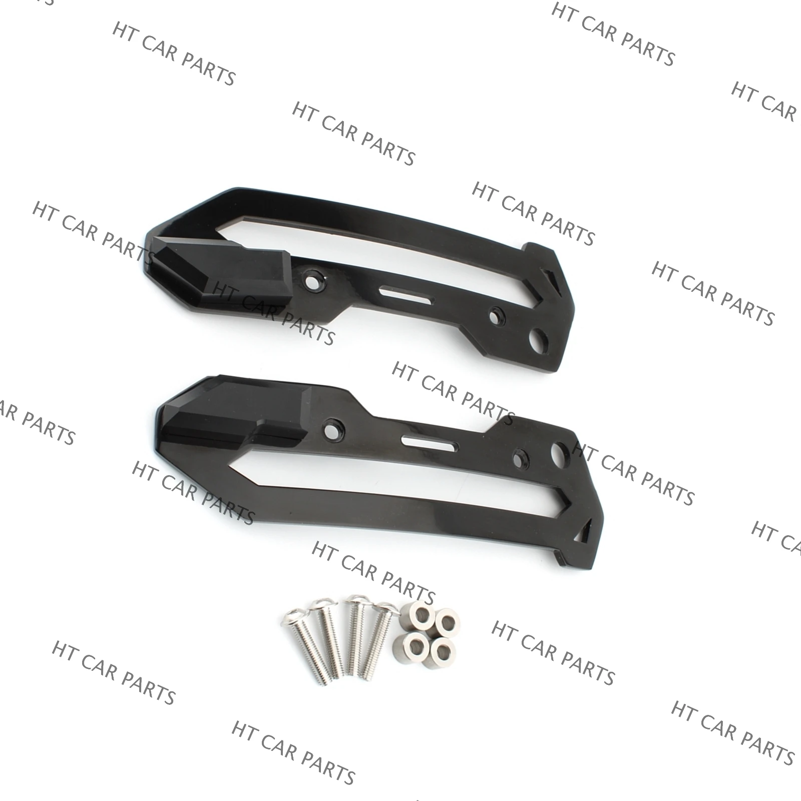 

For BMW R18 R18B Ranger /Bagger R18TC Transcontinental R18 Option 719 Versions 2PCS Black Engine Guard Protection Cover Trim