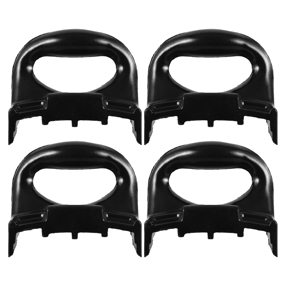 

4pcs Pot Side Handles Replacement Black 2 or 1 Hole Types Plastic Ergonomic Design Suitable Pressure Cookers Pans Easy