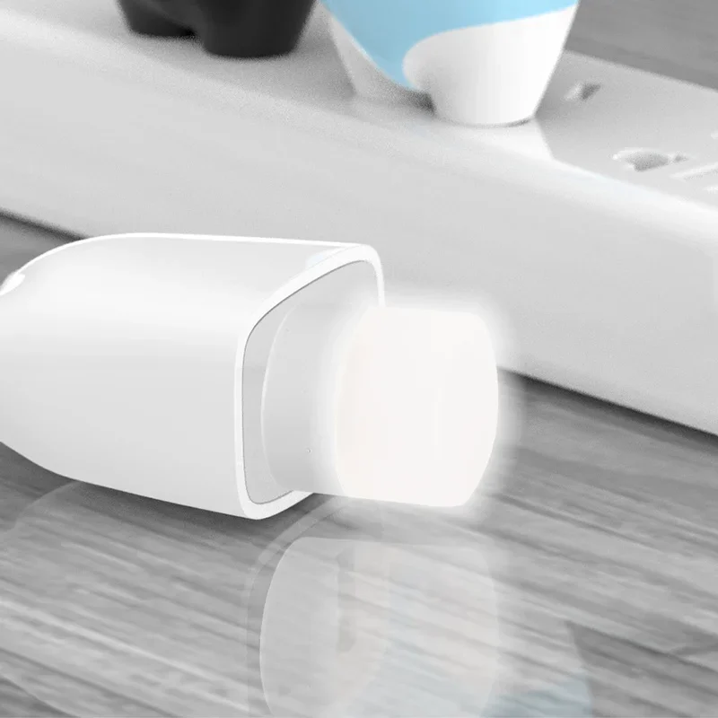 LED Book Light USB Plug Lamp 5V 1W White & Warm Color Mini Portable Table Desk Reading Lamps Eye Protection Round Night Lights