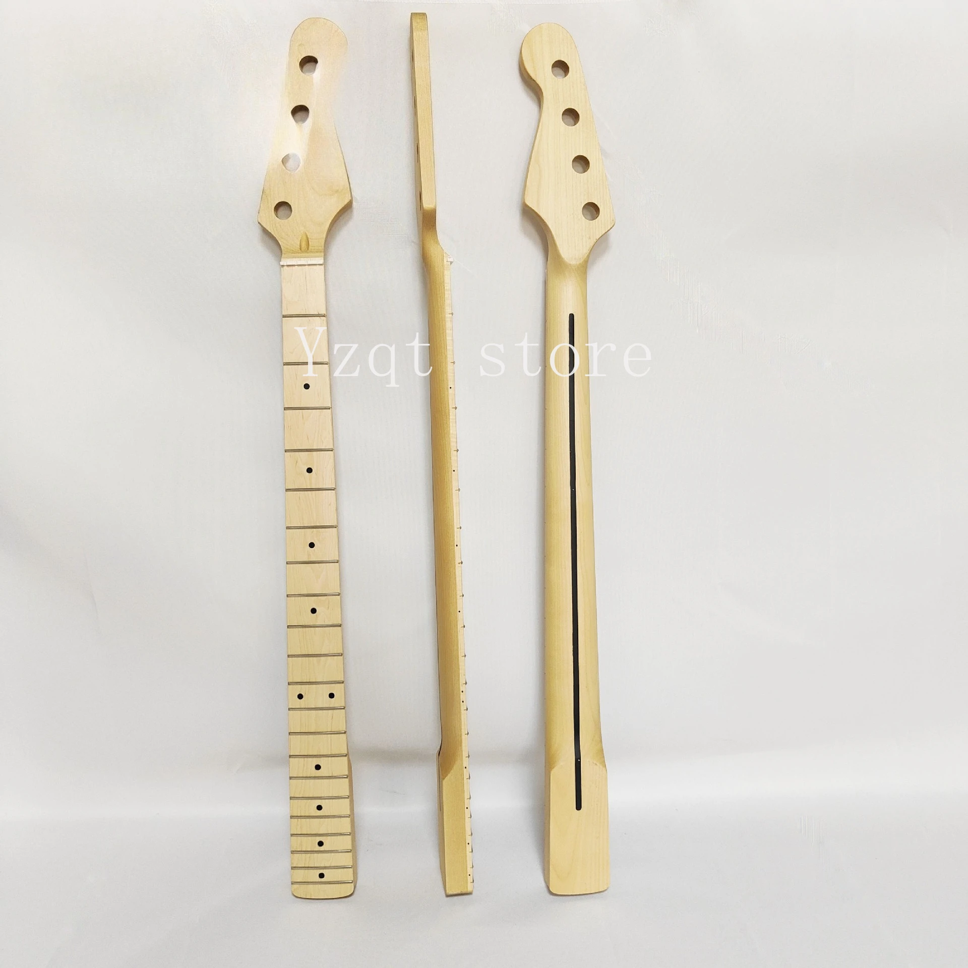 Wood Guitar Accessories Neck PB Electric Bass Handle Material 21 Pins Maple Electric Bass Finished Guitar Handle 3 Colors